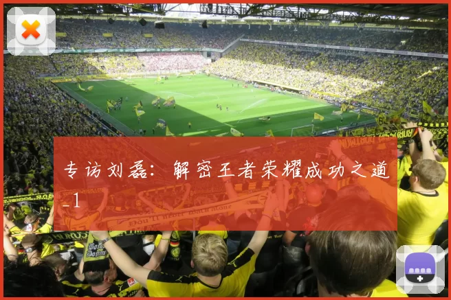 专访刘磊：解密王者荣耀成功之道_1